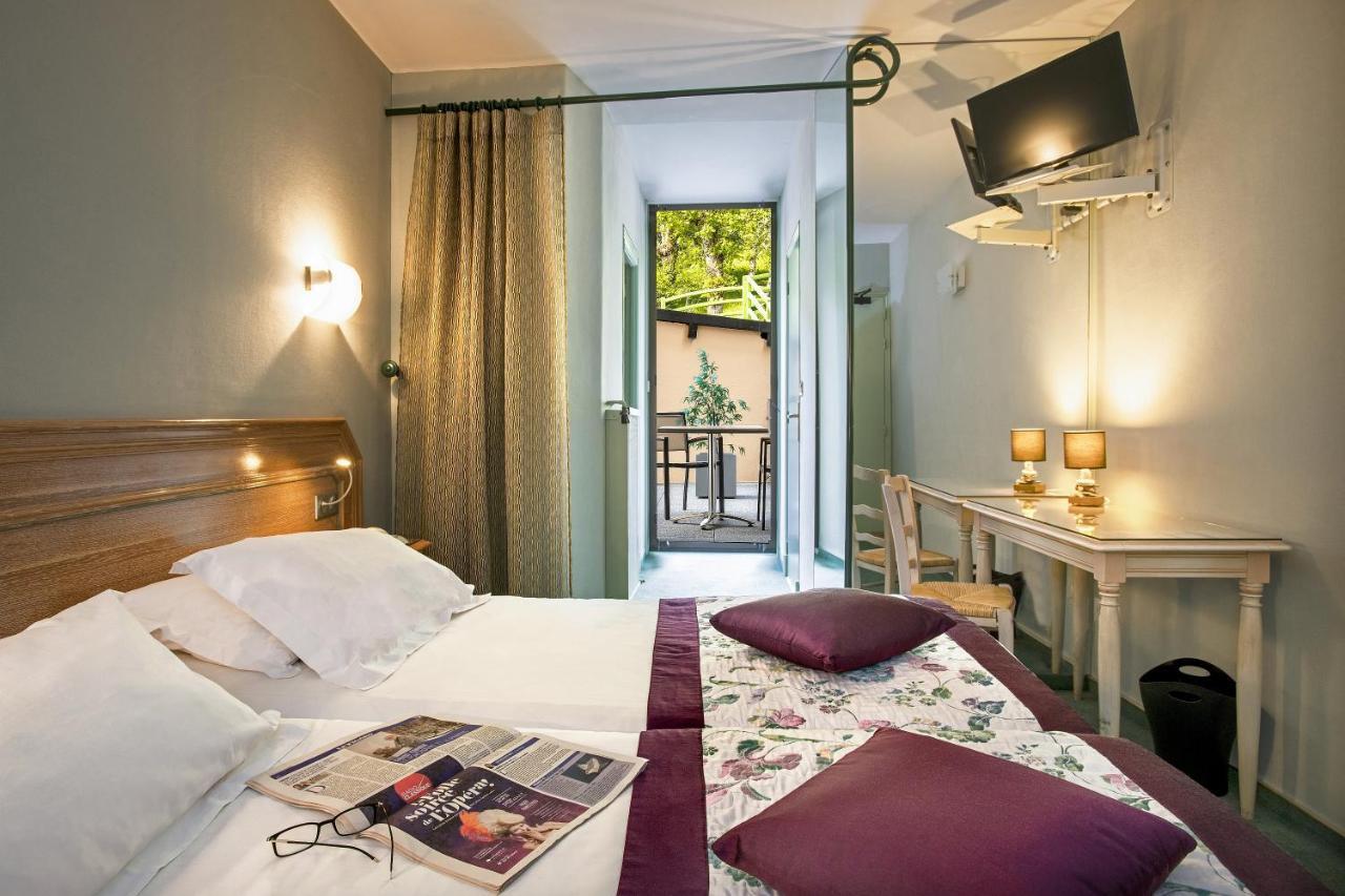 Logis Hotel Restaurant Le Mont Aigoual Meyrueis Eksteriør bilde